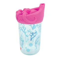 Vaso De Iniciación Con Tapa De Silicona Rosa De Pulpo