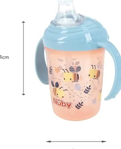 Vaso De Iniciación Con Valvula De Silicona 8 Onzas Abejitas