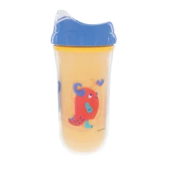 Vaso De Iniciación Térmico Amarillo Con Tapa Azul