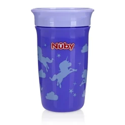 Vaso Estampado Unicornio Sólido De 10 Oz En Plástico Retráctil