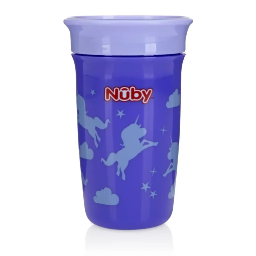 Vaso Estampado Unicornio Sólido De 10 Oz En Plástico Retráctil