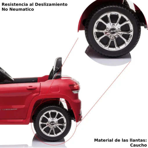 Vehículo Montable Jeep Grand Cherokee Rojo