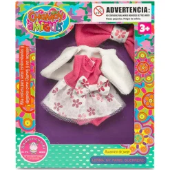 Vestido Rosa Chaleco Chamoy Distroller