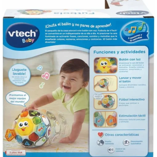 V-Tech Futbola Pelota Bebé Interactiva
